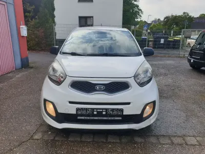 Gebraucht Kia Picanto 69 PS (50 kW) 2012 Weiß Kleinwagen