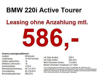 Neu BMW 220 Luxury Line 170 PS (125 kW) 2026 Weiß Kombi