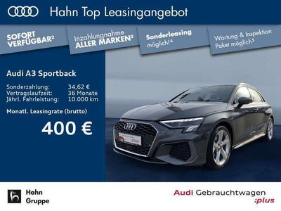 gebraucht Audi A3 Sportback 35 TFSI S-Trc S line AHK Cam LED Navi