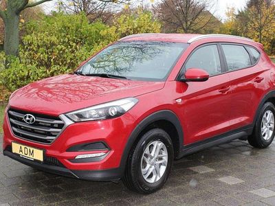 Gebraucht Hyundai Tucson Classic 132 PS (97 kW) 2017 Fiery red / met SUV