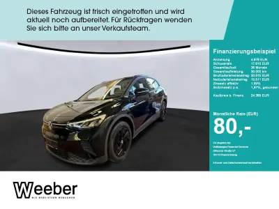 Brugt VW ID.4 Pro Performance 150 kW (204 HK) 2022 Sort SUV