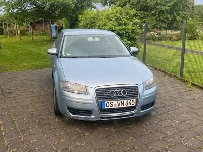 Gebraucht Audi A3 Attraction 102 PS (75 kW) 2007 Blau Kleinwagen