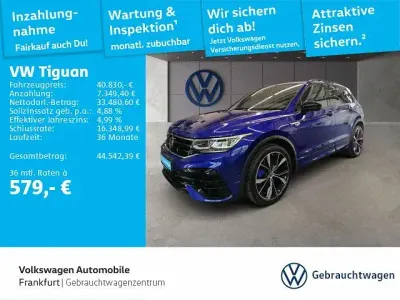 Gebraucht VW Tiguan R 320 PS (235 kW) 2023 Lapiz blue metallic SUV