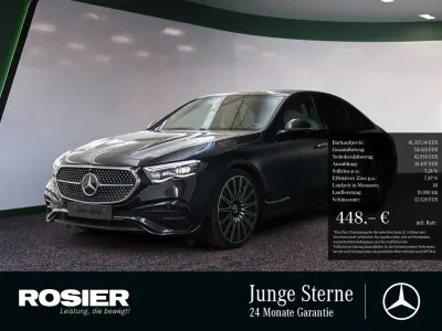 Brugt Mercedes E220 Premium 197 HK (144 kW) 2025 Sort Sedan
