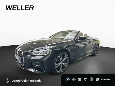 Gebraucht BMW 430 Cabriolet M Sport 258 PS (189 kW) 2021 Black sapphire (schwarz) Cabrio
