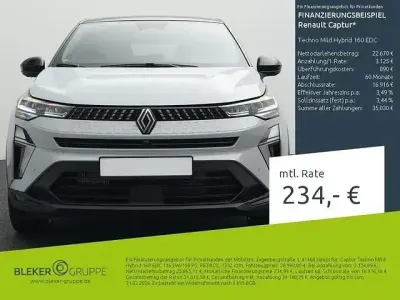 Gebraucht Renault Captur Techno 158 PS (116 kW) 2025 Rafale grau, dach schwarz SUV