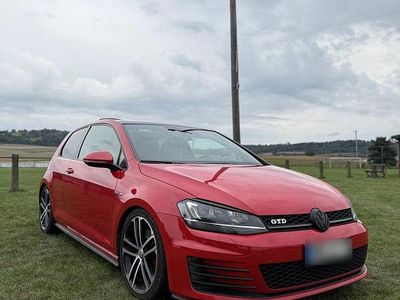Usata VW Golf VII GTD 184 CV (135 kW) 2014 Rosso Berlina