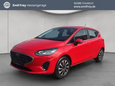 Usata Ford Fiesta Titanium 101 CV (74 kW) 2022 Rosso Utilitaria