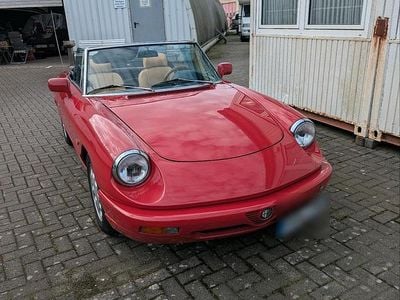 Gebraucht Alfa Romeo Spider 1990 Rot Cabrio