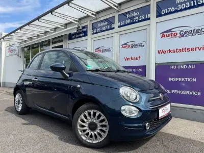 Gebraucht Fiat 500 Lounge 69 PS (50 kW) 2020 Blau Kleinwagen