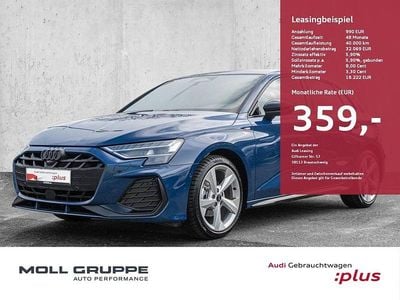 Usata Audi A3 S-Line 150 CV (110 kW) 2025 Blu Berlina