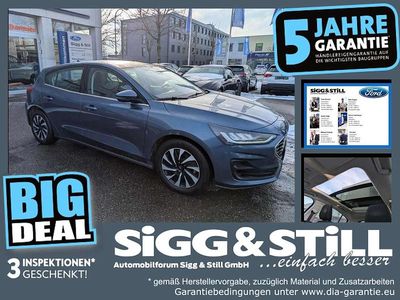 Gebraucht Ford Focus Titanium 125 PS (91 kW) 2022 Chromablau metallic Limousine