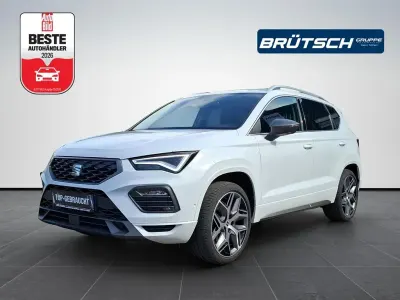 Gebraucht Seat Ateca FR 150 PS (110 kW) 2023 "nevada" weiss metallic SUV