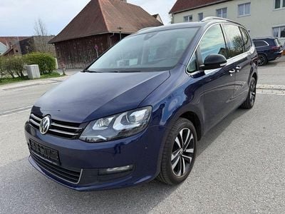 Occasion VW Sharan IQ Drive 150 ch (110 kW) 2019 Bleue Monospace