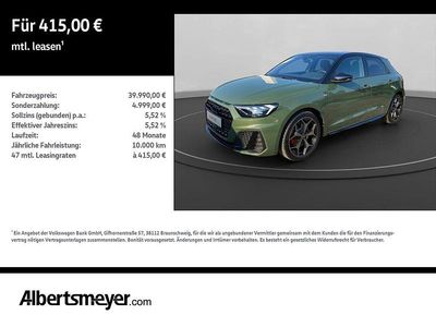 Neu Audi A1 Sportback S-Line 207 PS (152 kW) 2025 Grün Kleinwagen