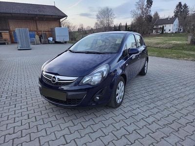 Gebraucht Opel Corsa Edition 87 PS (63 kW) 2014 Blau Kleinwagen
