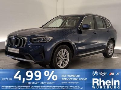 Gebraucht BMW X3 Sport Line 190 PS (139 kW) 2021 Blau SUV