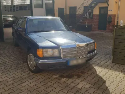 Gebraucht Mercedes 500 265 PS (194 kW) 1986 Blau Limousine