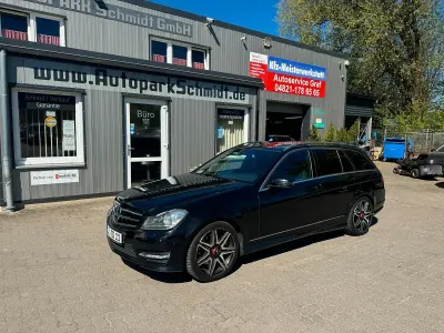 Brugt Mercedes C350 AMG 265 HK (194 kW) 2012 Sort Stationcar