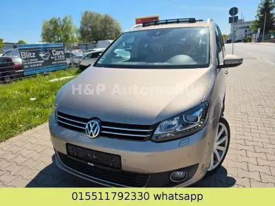 Gebraucht VW Touran Highline 177 PS (130 kW) 2014 Beige Van / Kleinbus