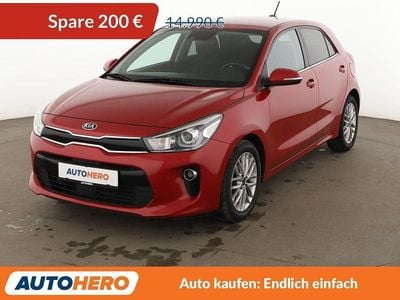 Gebraucht Kia Rio Spirit 99 PS (72 kW) 2018 Rot Limousine