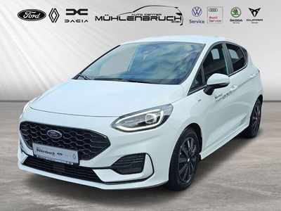 Gebraucht Ford Fiesta ST-Line X 125 PS (91 kW) 2022 Frozen white Kleinwagen