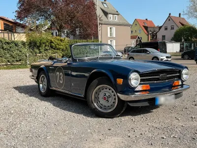 Gebraucht Triumph TR6 113 PS (83 kW) 1973 Blau Cabrio