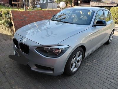 Gebraucht BMW 116 Sport Line 116 PS (85 kW) 2012 Silber Kleinwagen