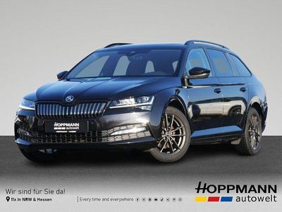 Schwarz Gebraucht 2021 Skoda Superb SportLine Kombi | 24.990 € (Fairer Preis)