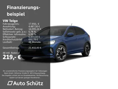 Gebraucht VW Taigo R-line 116 PS (85 kW) 2025 Blau SUV
