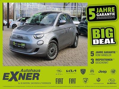 Grau Gebraucht 2021 Fiat 500e Icon Cabrio | 15.690 € (Superpreis)