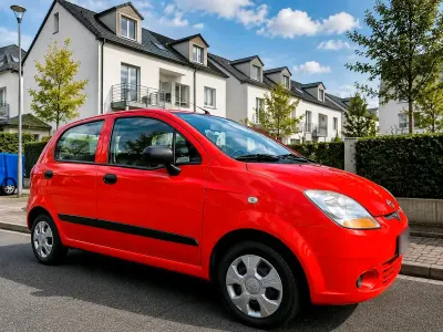 Gebraucht Chevrolet Matiz 58 PS (42 kW) 2007 Rot Kleinwagen