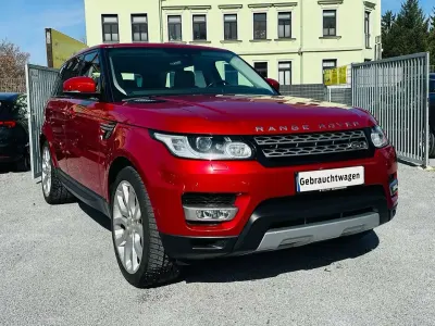 Gebraucht Land Rover Range Rover S 258 PS (189 kW) 2015 Rot SUV