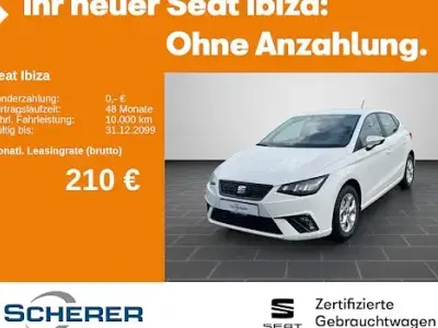 Używany Seat Ibiza Reference 80 KM (58 kW) 2023 Biały Hatchback