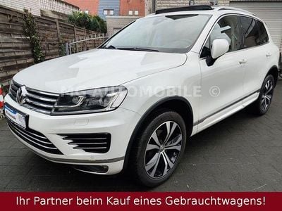 Weiß Gebraucht 2017 VW Touareg Executive SUV | 27.998 € (Etwas zu teuer)