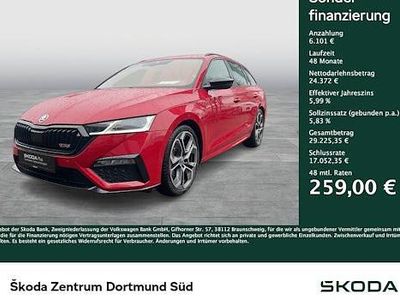 Gebraucht Skoda Octavia RS 200 PS (147 kW) 2022 Velvetrot metallic Kombi