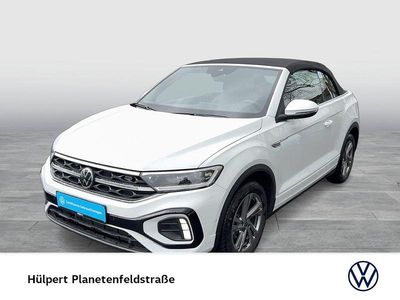 Gebraucht VW T-Roc Cabriolet R-line 150 PS (110 kW) 2025 Weiß Cabrio
