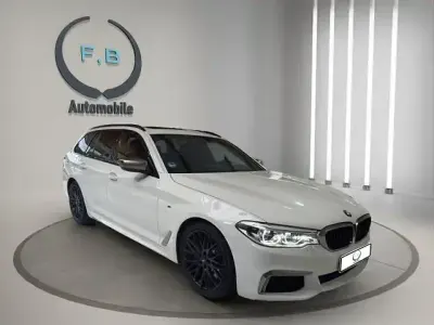 Brugt BMW M550 Performance 400 HK (294 kW) 2020 Hvid Sedan