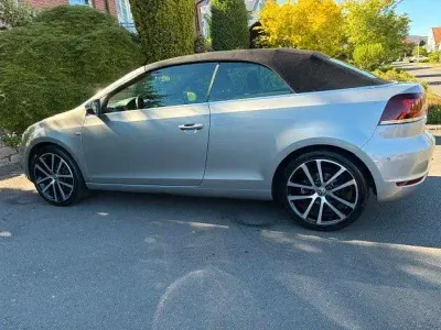 Brugt VW Golf Cabriolet Cup 122 HK (89 kW) 2014 Sølv Cabriolet