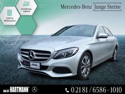 Silber Gebraucht 2017 Mercedes C200 Avantgarde Limousine | 25.490 € (Teuer)