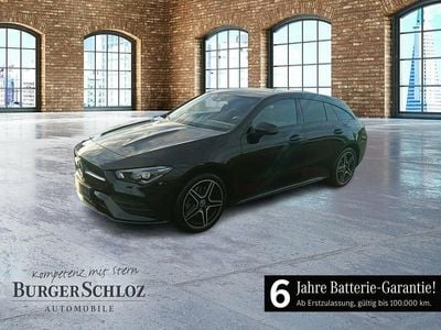 Unilack nachtschwarz Gebraucht 2021 Mercedes CLA250e Shooting Brake AMG line Kombi | 26.200 € (Fairer Preis)
