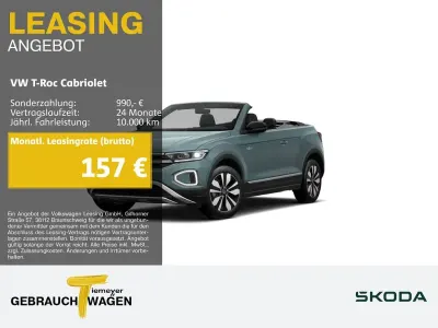 Gebraucht VW T-Roc Cabriolet Goal 116 PS (85 kW) 2025 Blau Cabrio