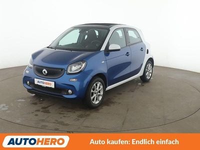 Gebraucht Smart ForFour Passion 71 PS (52 kW) 2017 Blau Kleinwagen