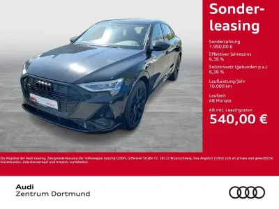 Brugt Audi e-tron Sportback S-Line 230 kW (313 HK) 2023 Sort SUV