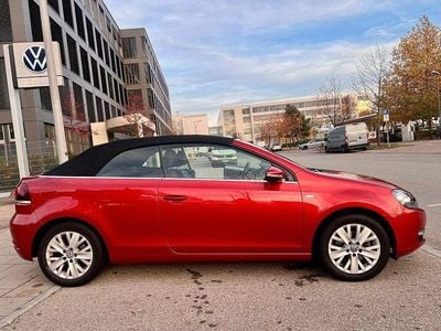 Gebraucht VW Golf Cabriolet Life 105 PS (77 kW) 2013 Rot Cabrio