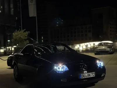 Gebraucht Mercedes SLK230 193 PS (141 kW) 1999 Schwarz Cabrio