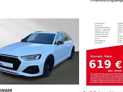 Brugt Audi RS4 Ambiente 470 HK (345 kW) 2023 Hvid Stationcar