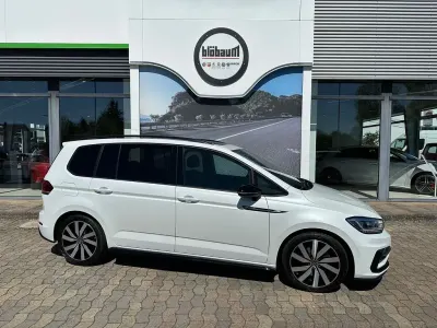 Brugt VW Touran R-line 150 HK (110 kW) 2021 Hvid MPV