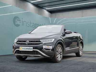 Gebraucht VW T-Roc Cabriolet Move 150 PS (110 kW) 2023 Schwarz Cabrio