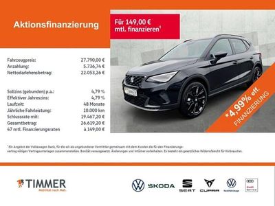 Neu Seat Arona Black Edition 116 PS (85 kW) 2026 Schwarz SUV